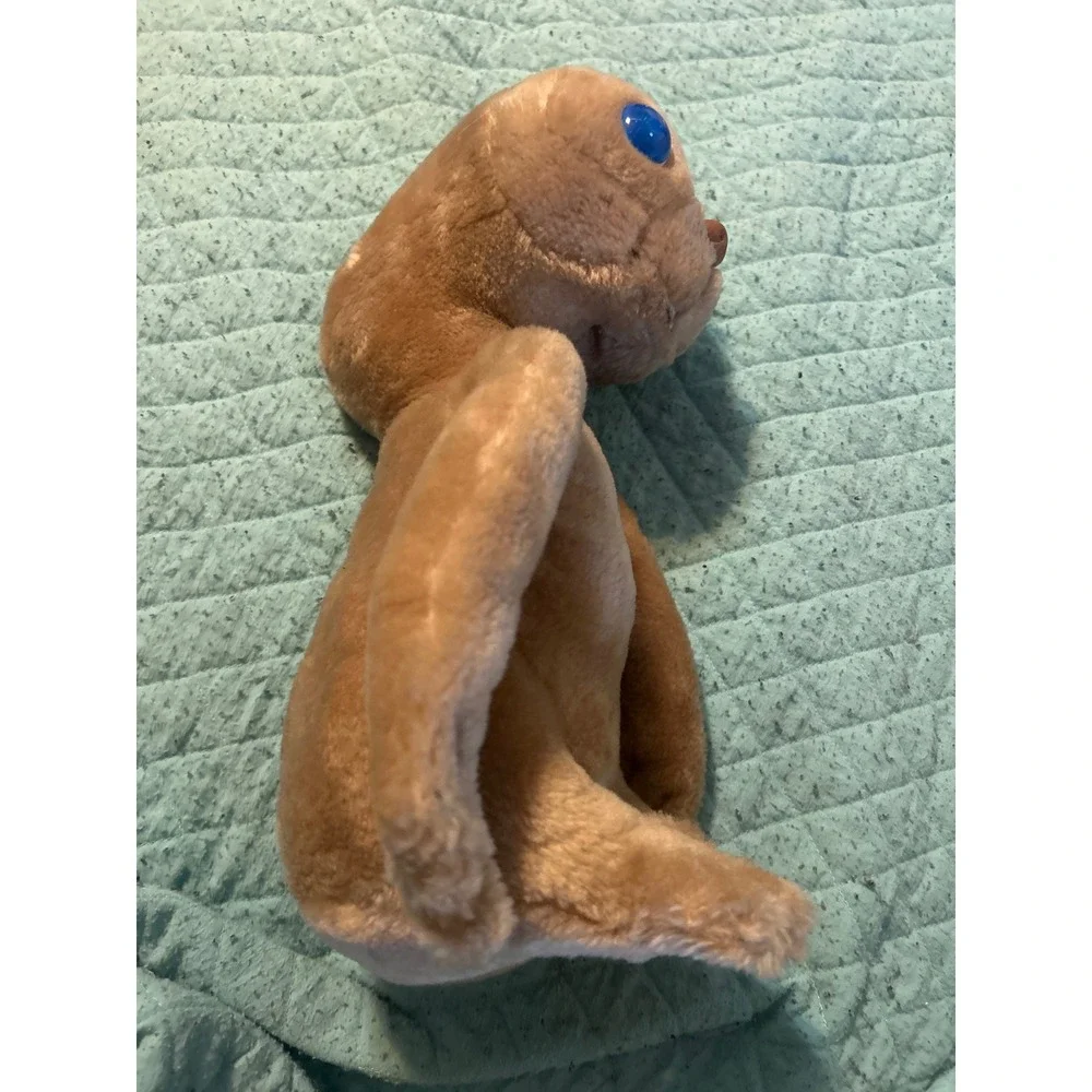 Vintage 1982 ET The Extra Terrestrial Plush Kamar Blue Eyes Alien Movie Toy 80s‎
